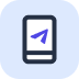 Icon Solid Square Colored Product App Push