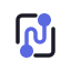 Icon Outline Blue Explore Workflow Template