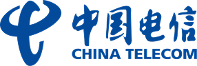 Icon Solid White Brand Aurora Chinatelecom