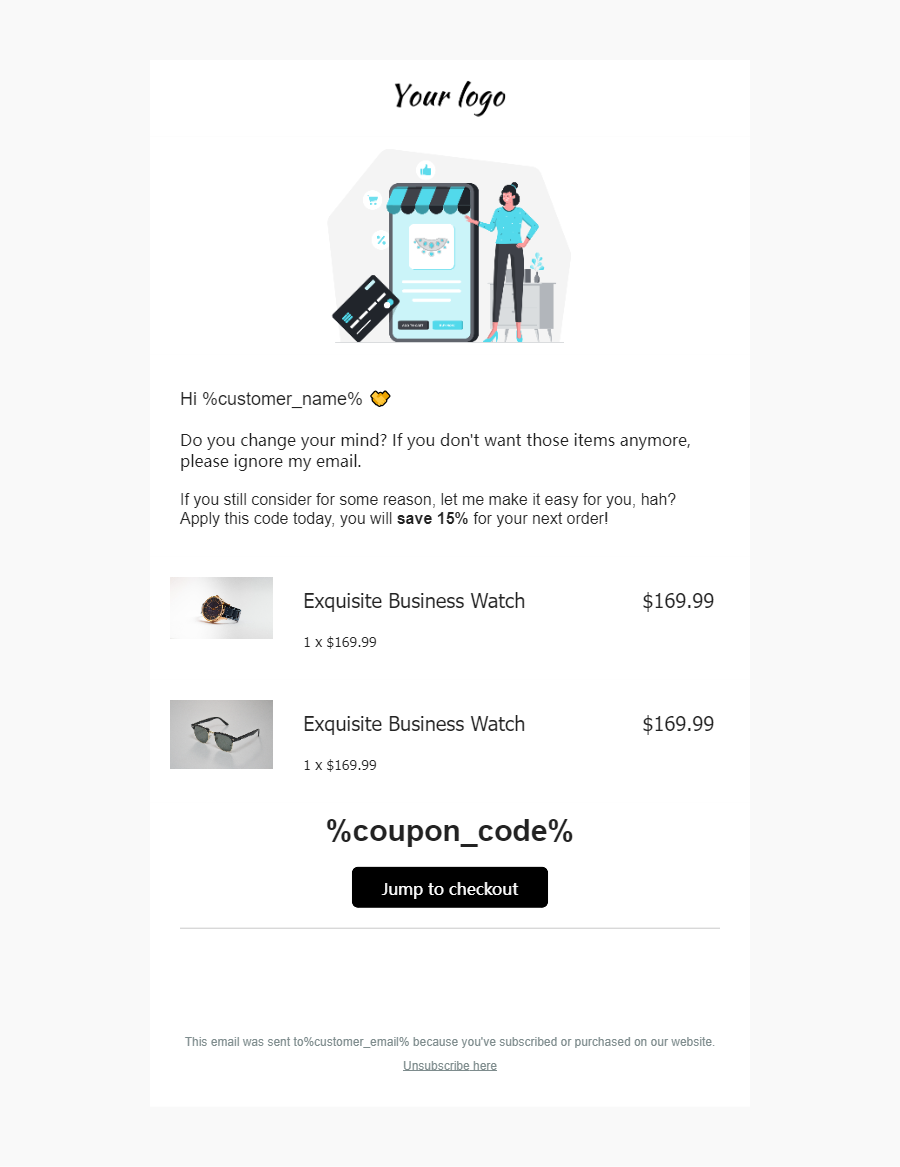 Discount Offer Email Template