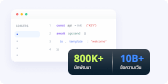 API ที่เน้นนักพัฒนาเป็นสำคัญ & ขนาดที่ผ่านการพิสูจน์แล้ว